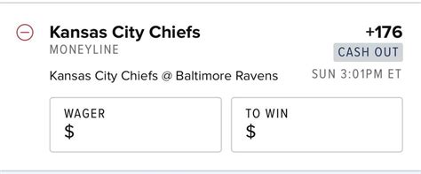 chiefs moneyline